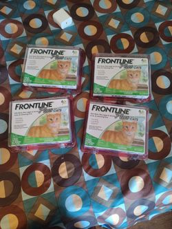 Frontline plus for cats brand new sealed
