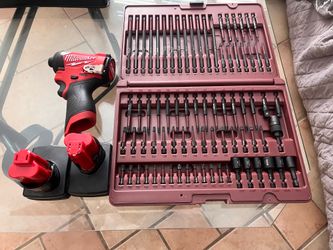 Milwaukee M12 Hex Impact + Driver Bit Set