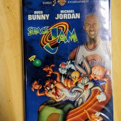 Space Jam VHS in clamshell