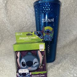Stitch Cup And AirPod Case