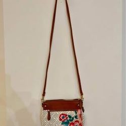 Liz Claiborne Floral Crossbody Bag