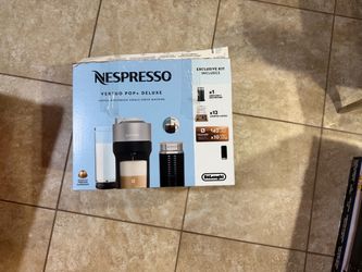 Brand new Nespresso pop plus deluxe