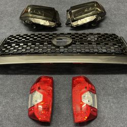 Toyota Tundra TRD 2016-2020 Headlights, Taillights, And Grill