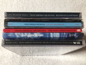 TRANS SIBERIAN ORCHESTRA CD LOT