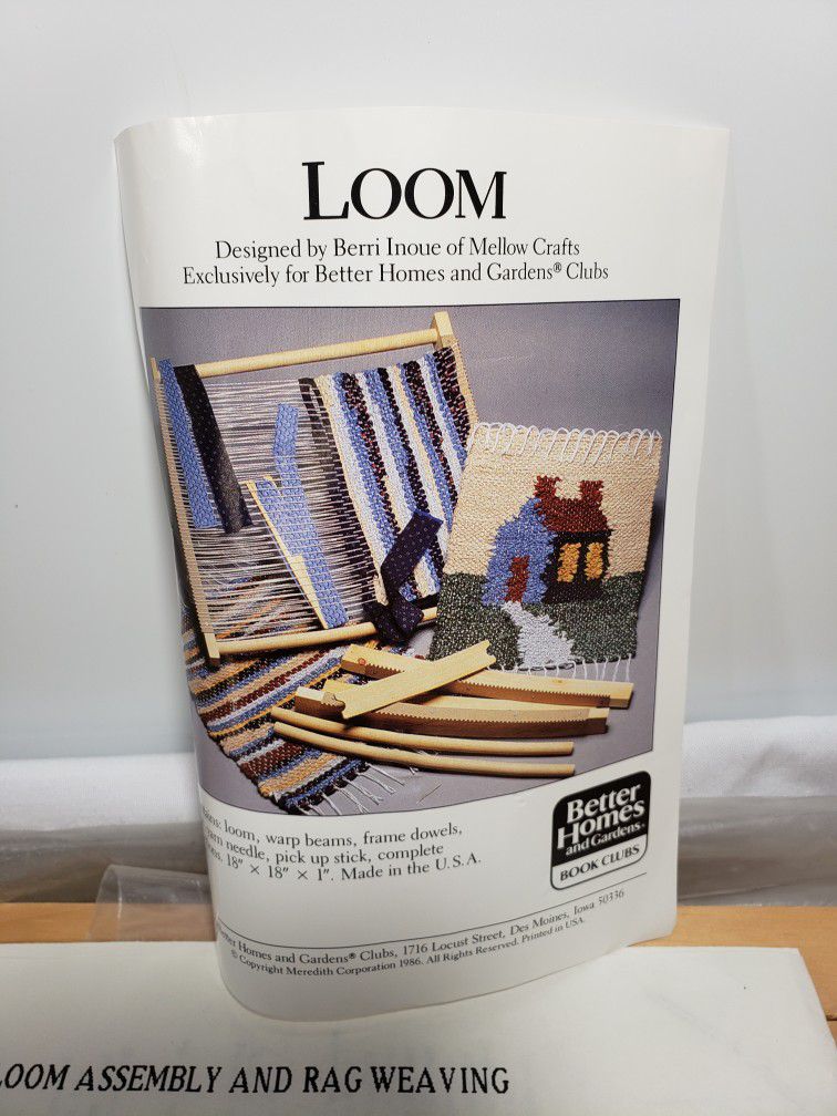 Better home and garden wood craft loom 