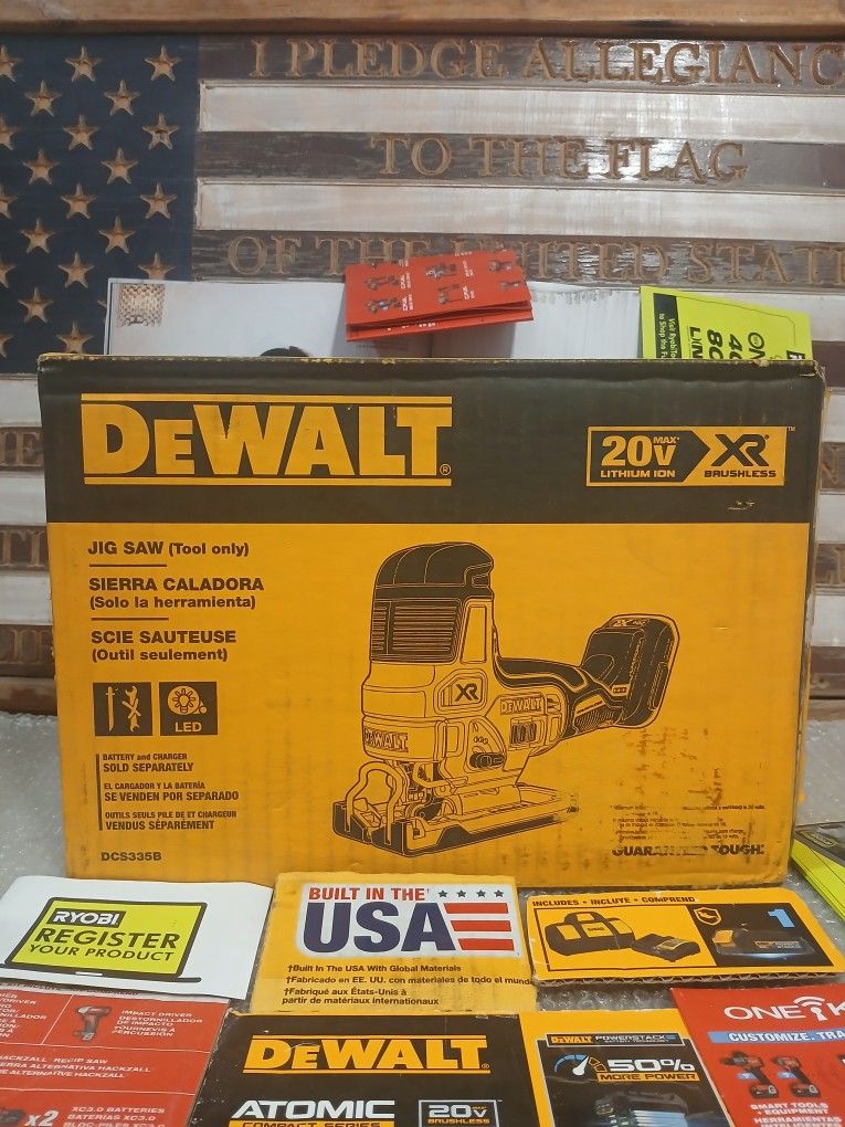 NEW DEWALT 20V XR JIG SAW