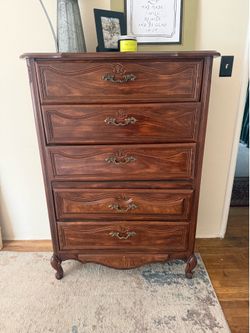 Vintage Real Wood Dresser