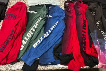 Hollister men long sleeves