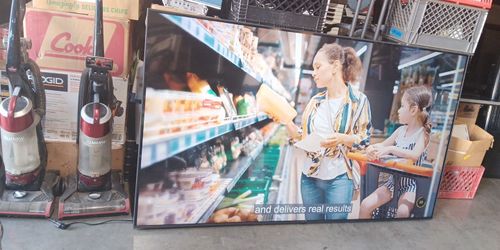 Large Flat Screen TV