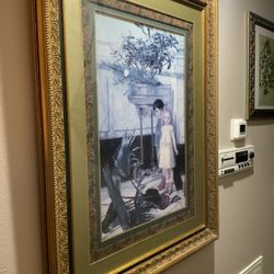 Framed Print titled “Broken Flower Pot”