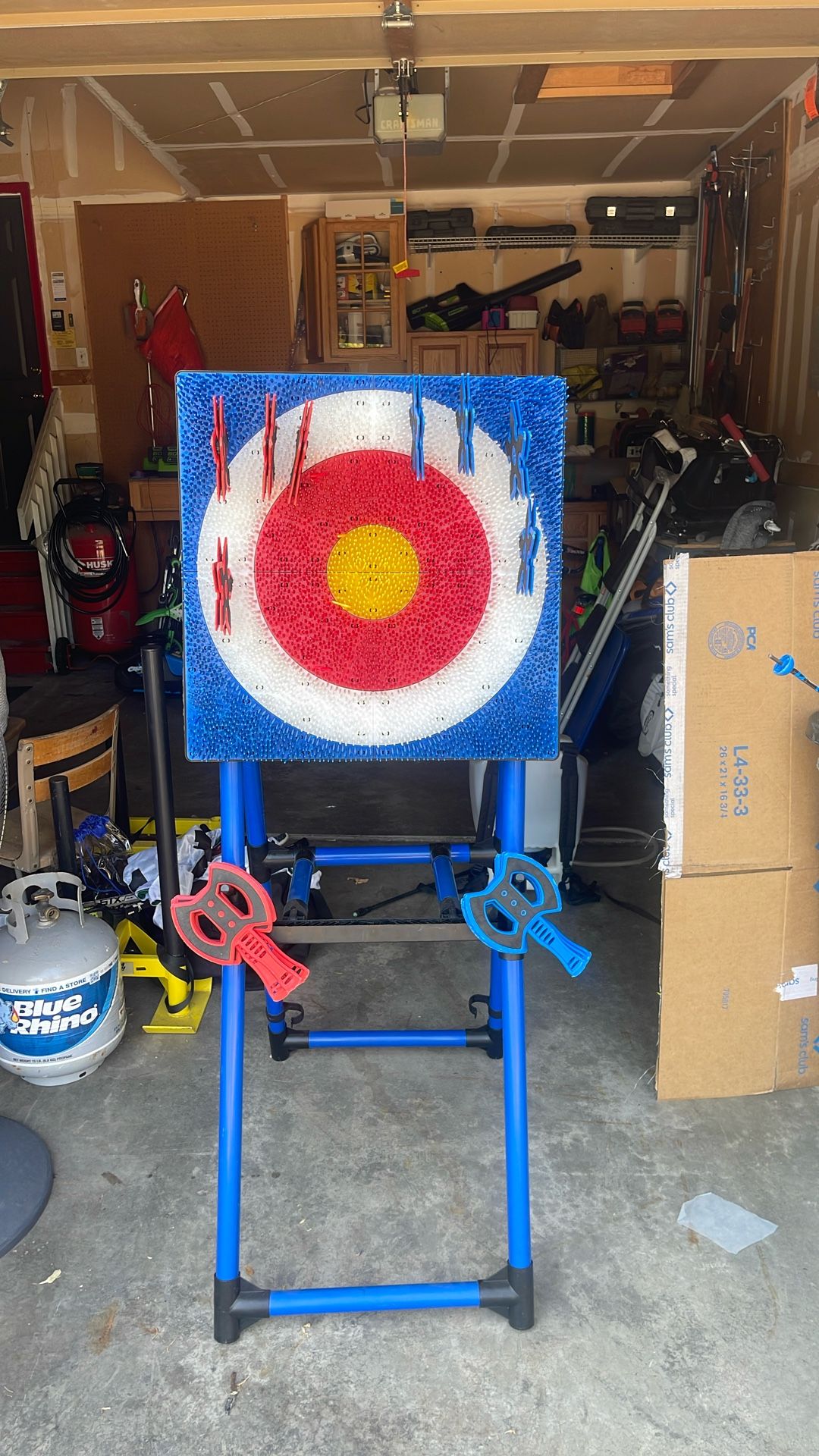 Kids Axe And Start Throwing Stand