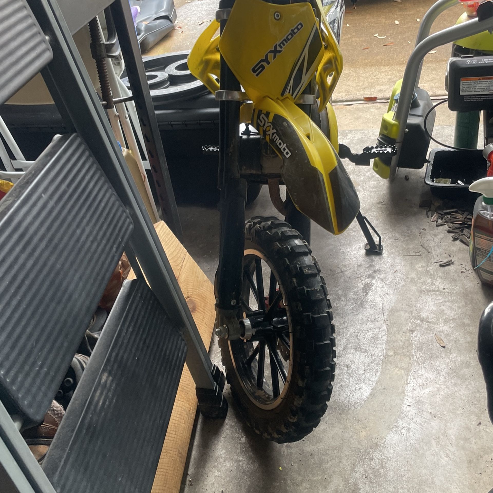 SYX Moto 50cc Dirt Bike Check Description