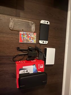 OLED Switch w/ Extras & Game!