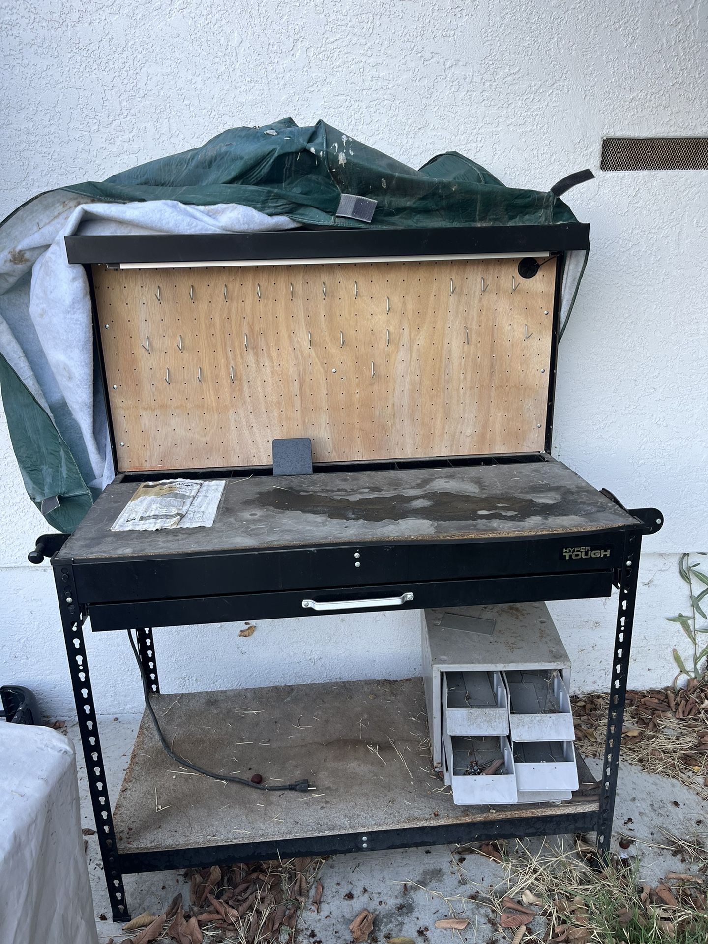 Hyper Tough Work Bench With Drawer