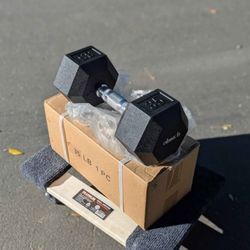 Pair Of 40lbs Dumbbells 
