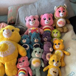 Carebear Plushies  Lot