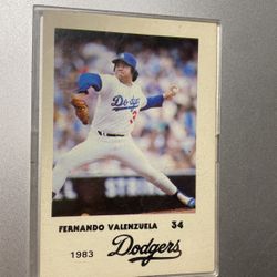 Fernando Valenzuela 1983