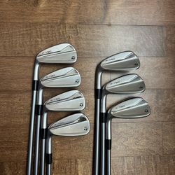 TaylorMade LEFTY 2023 P-790 Forged 5-PW,AW Graphite Speeder NX Regular Flex