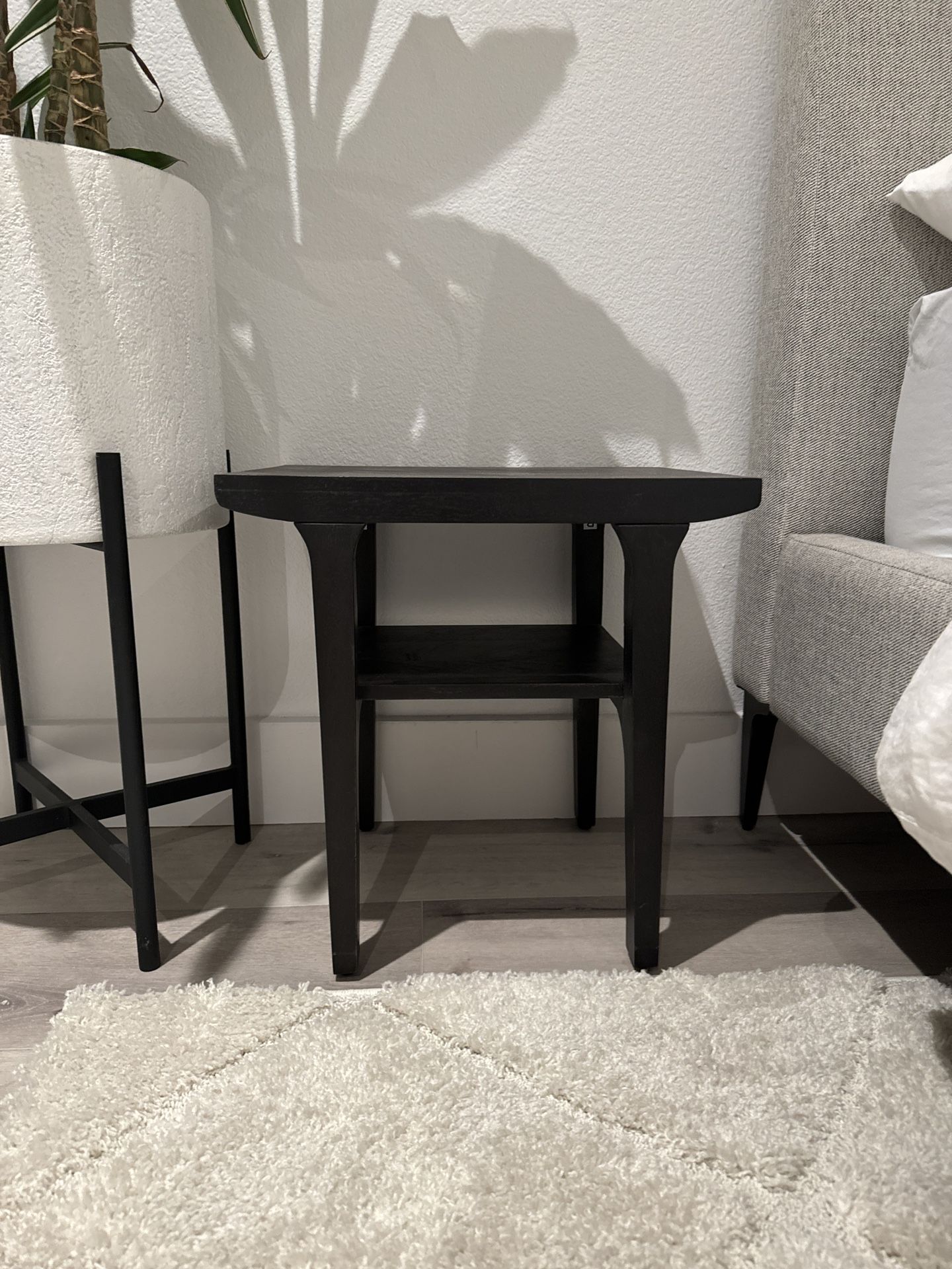 TWO Urban Outfitters Black Night Stands