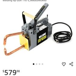 🔥 110V Jikkolumlukka Handheld Spot Welder – Works Perfectly!