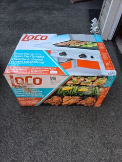 *NEW* LOCO 26 in. 2-Burner Classic SmartTemp Propane Flat Top Grill/Griddle