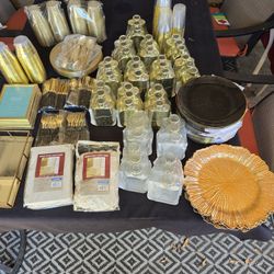 New  decorative party supplies all for $60