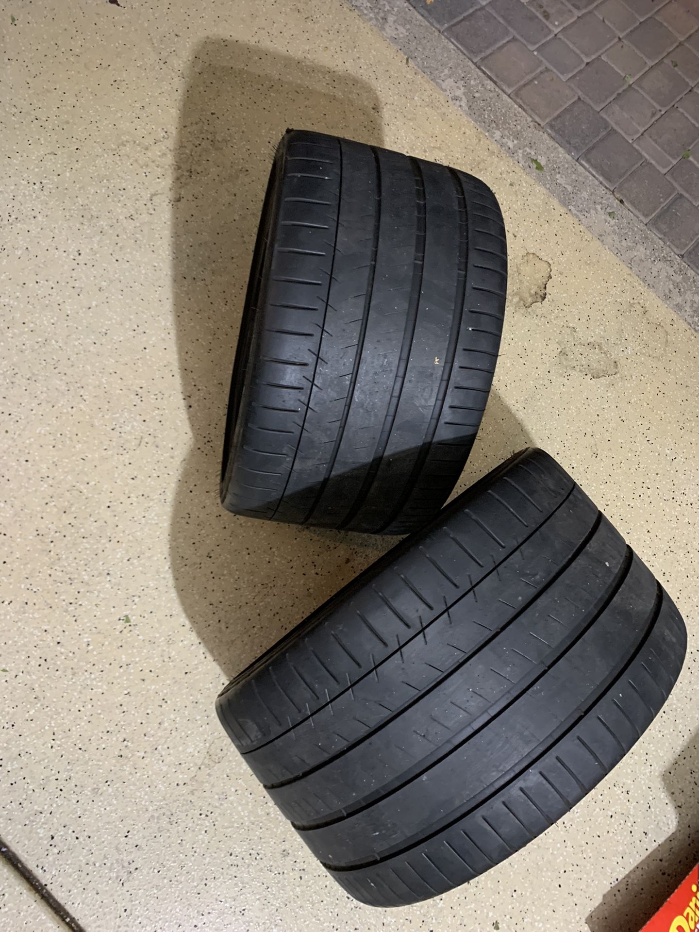 Used Michelin Pilot Super Sport Tires 335/25/R20 C7 Corvette Rear Tire Spec