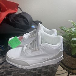 Jordan 3 Triple White Sz 12 Men’s 