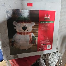 Christmas Polar Bear 