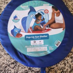 Aqua Swim School Pop Up Sun Shelter