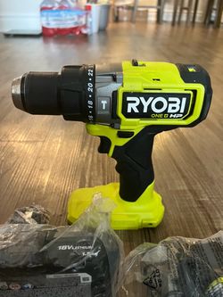 NEW RYOBI ONE+ HP 18V Brushless 1/2” Drill/Driver Kit – Battery + Charger – PBLDD01 Offers welcome.