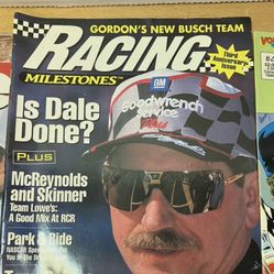 Racing magazine edition Is Dale Done
