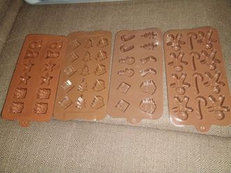 Chocolate molds Christmas