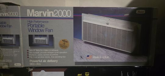 MARVIN 2000 HIGH PERFORMANCE WINDOW FAN