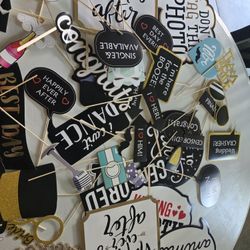 Wedding  Photo Props Signs- Cute! Funny!