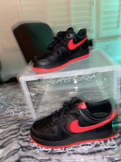 Nike air force 1 Red and black Size 10 for Sale in Palm Desert, CA