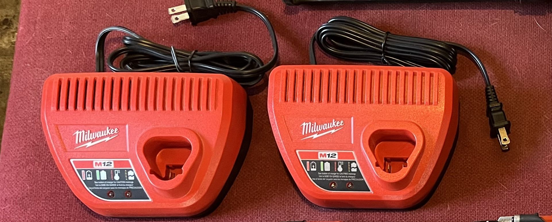 Milwaukee M12 Chargers