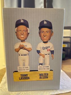 2012 Dodgers SGA bobblehead- Tommy Lasorda - Walter Alston NIB
