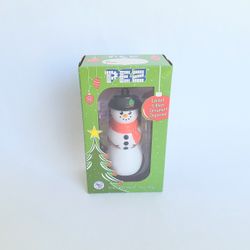 PEZ | Limited Edition Holiday Christmas Snowman Candy Dispenser Ornament New
