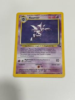 Haunter fossil