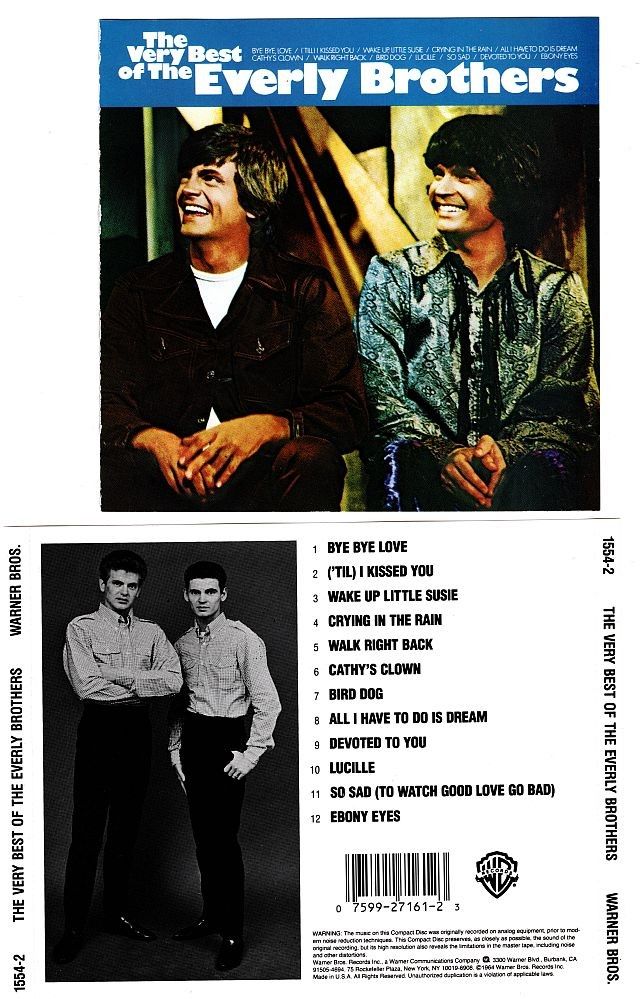 The Very Bes Of The Everly Brothers CD