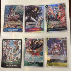 One Piece Card Lot - Bandai TCG 