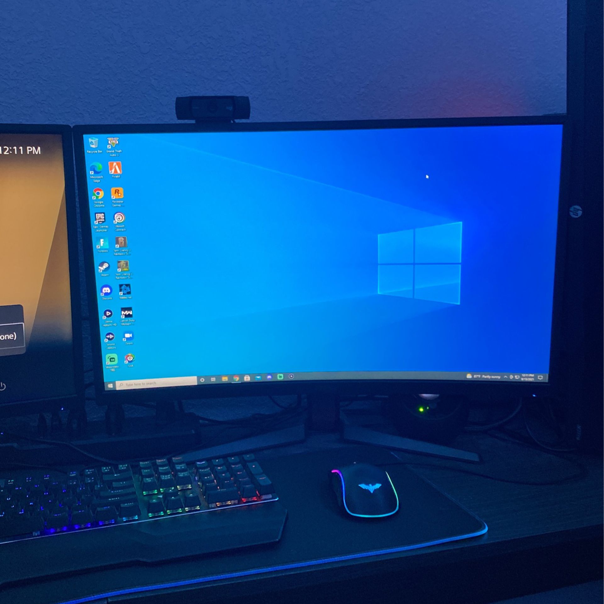 MSI Optix G27C2 27 Inch Curved Monitor 144 Hz 1ms Response Time