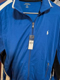 Polo Ralph Lauren Blue Track Jacket New with tags