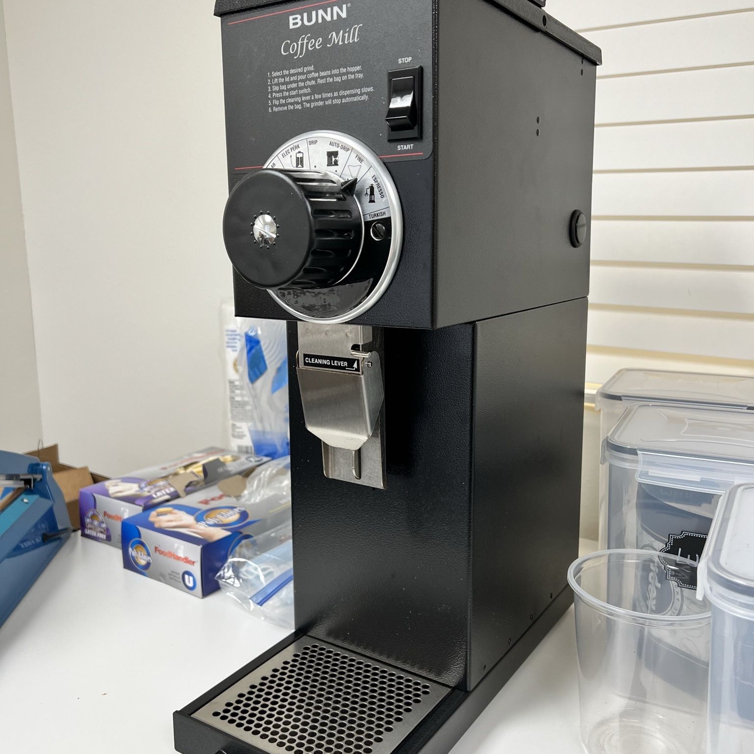 Industrial Coffee Grinder Bunn G3 HD Commercial Coffee Grinder