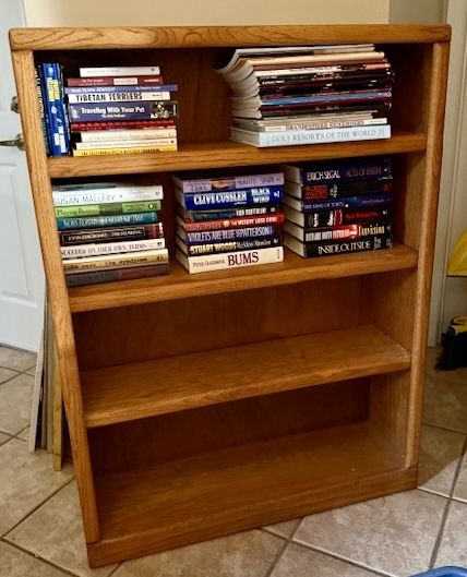 Really Nice, Strong, Sturdy, Solid Wooden Bookcase