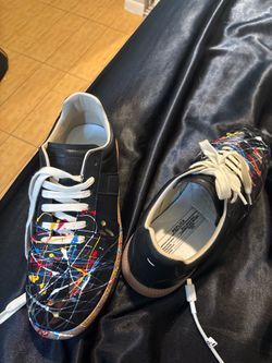 maison margiela gat paint splatter size 44