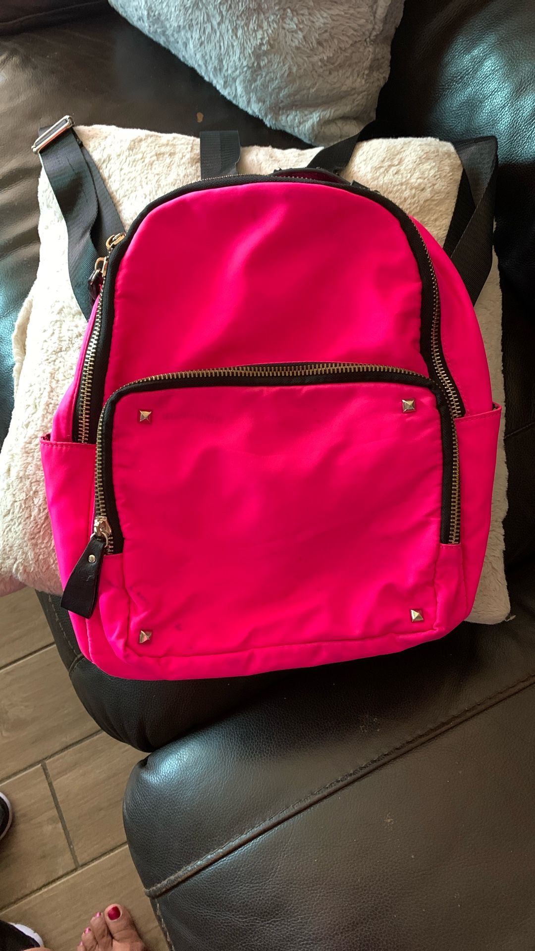 #backpack #hot Pink #bag #womens #accessories 