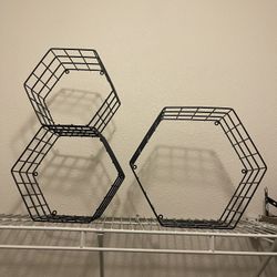 Hexagon Shelves