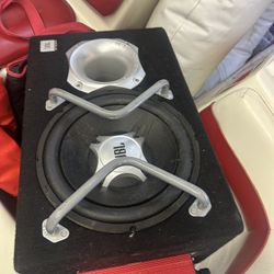 Subwoofer And Amp Jbl